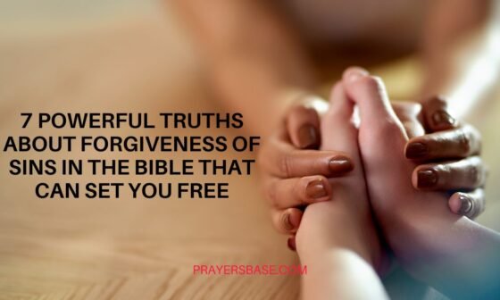 Truths About Forgiveness of Sins in the Bible