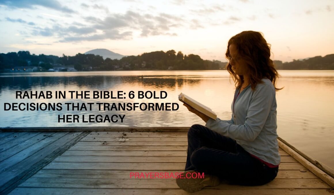 Rahab in the Bible: 6 Bold Decisions That Transformed Her Legacy