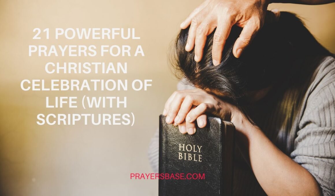 Prayers for a Christian Celebration of Life