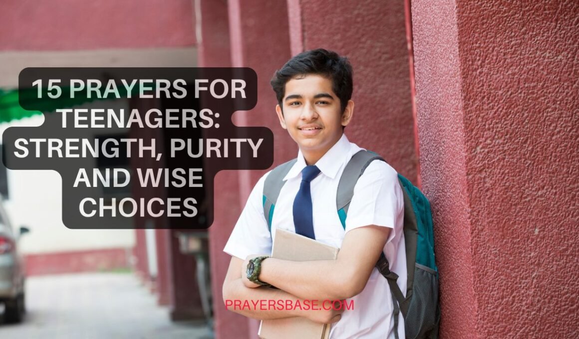 Prayers for Teenagers
