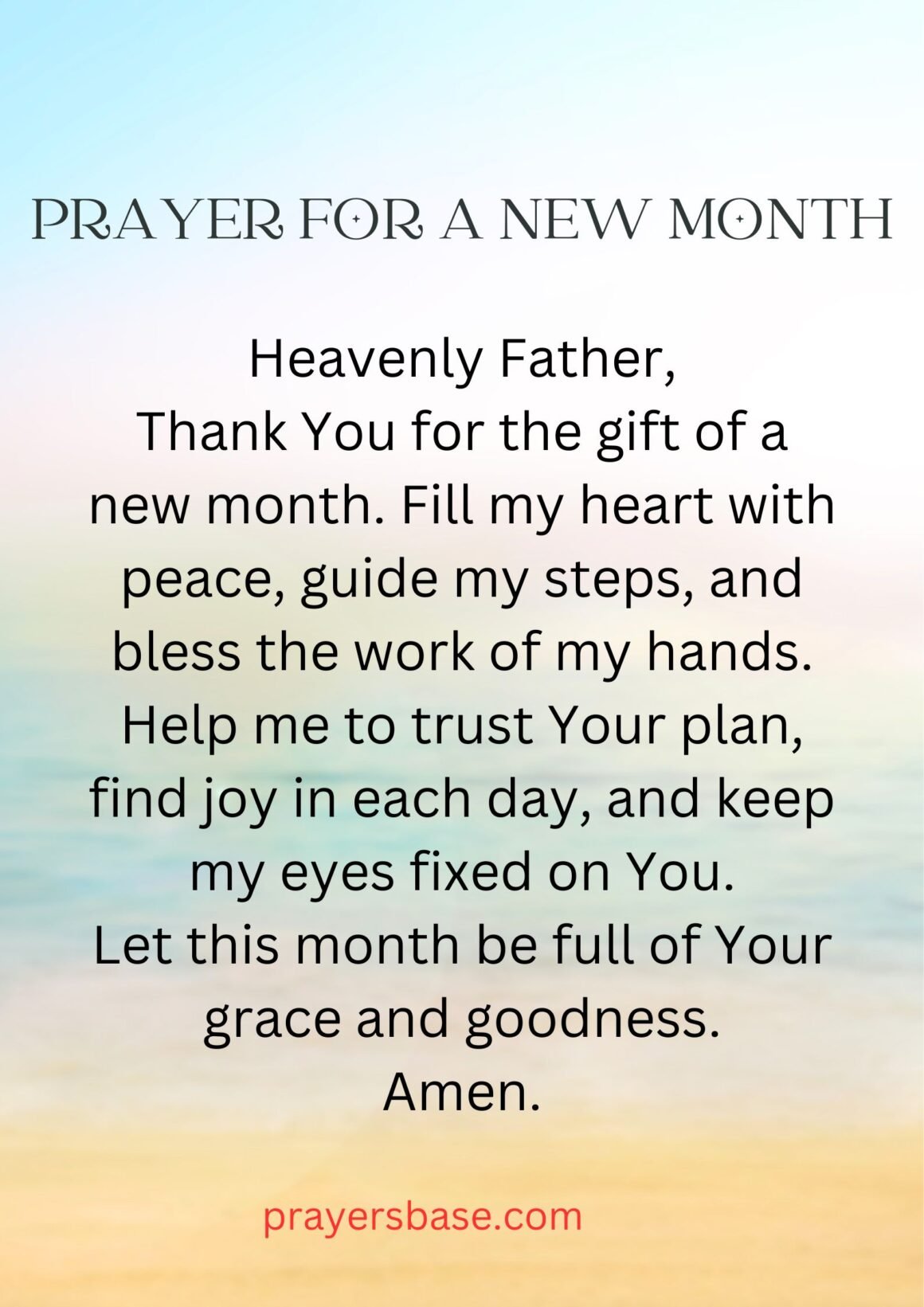 21 Powerful Prayers for a New Month of Blessings, Breakthrough, and ...
