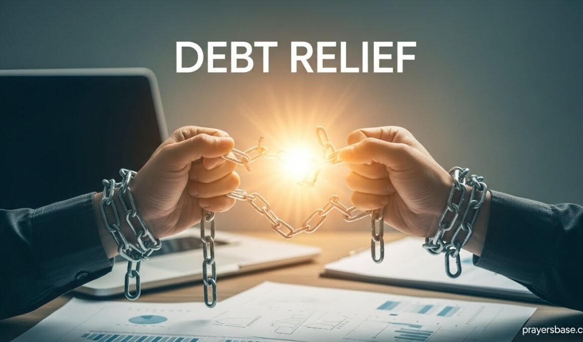 Prayers For Debt Relief