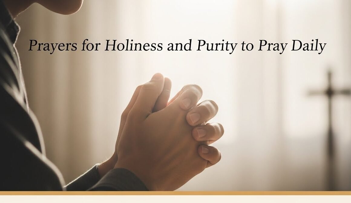 Prayers for Holiness and Purity